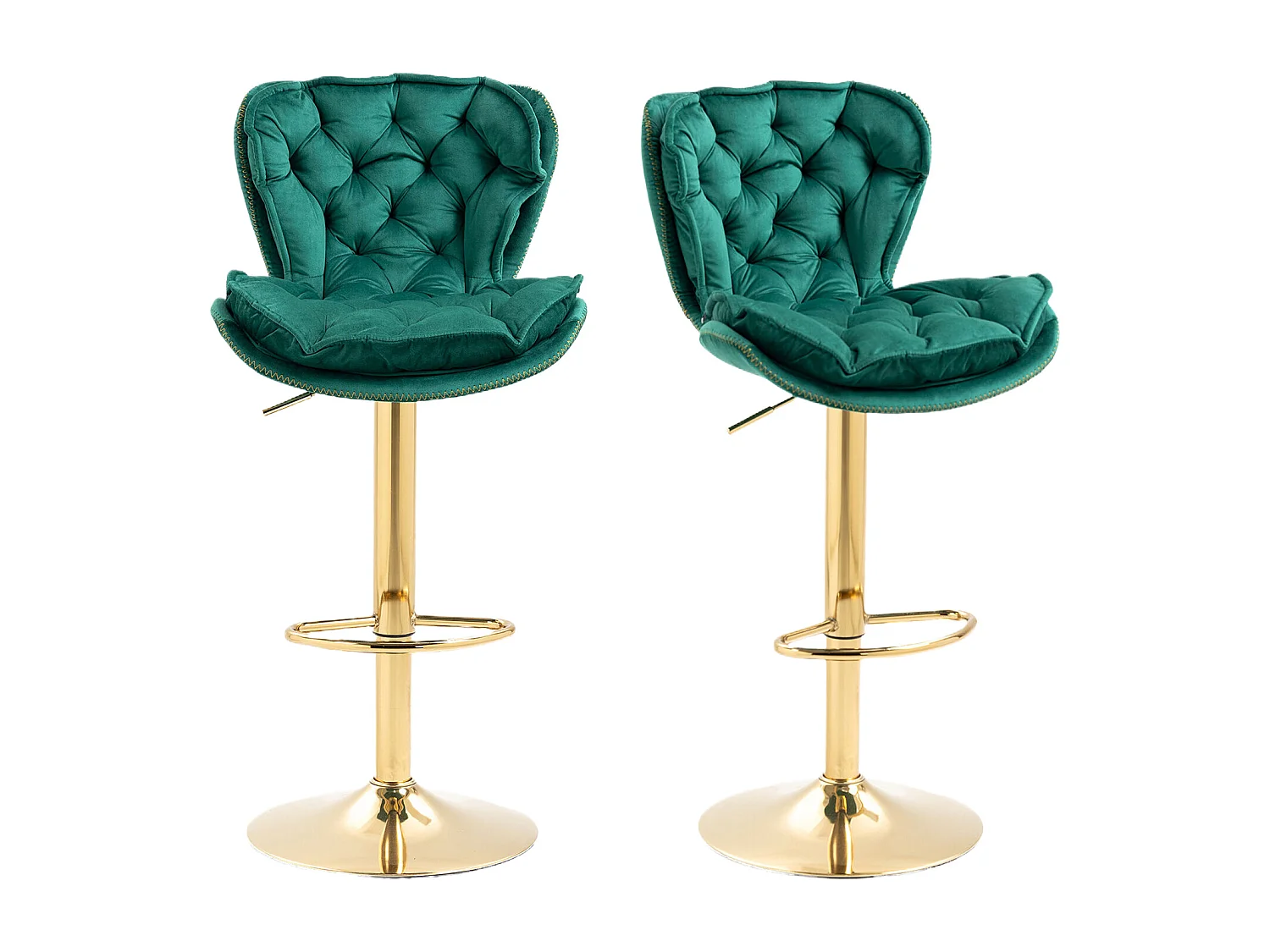 Teddy make-up stoel, metalen poten, elegant comfort