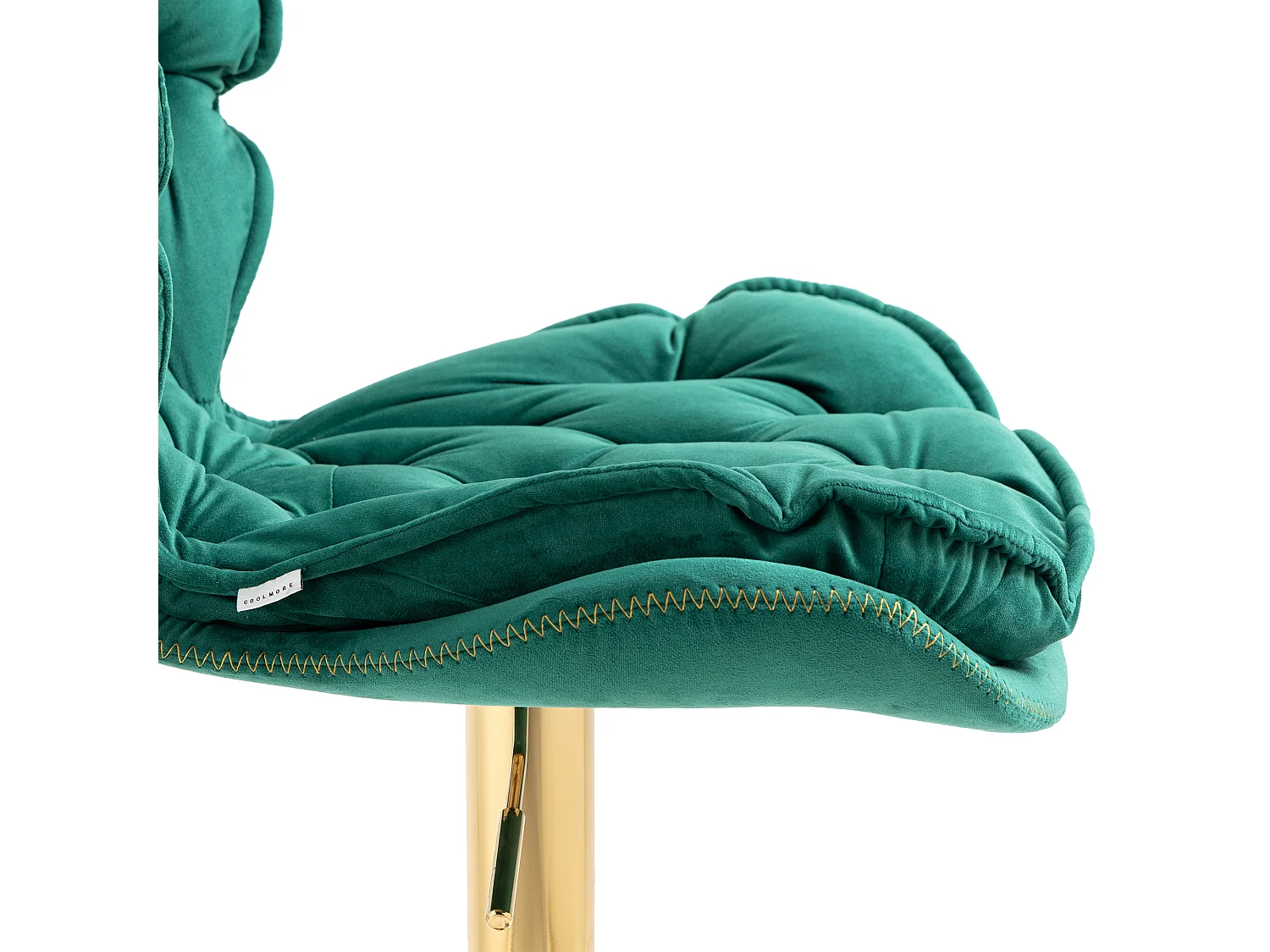 Teddy make-up stoel, metalen poten, elegant comfort