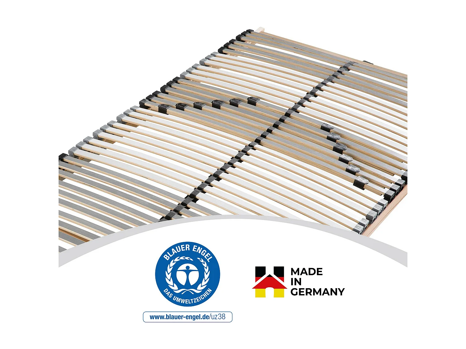 Home Deluxe Sommier à lattes MADO 140 x 200 cm