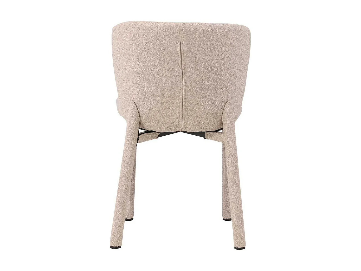 Chaise en tissus bouclette Astoria