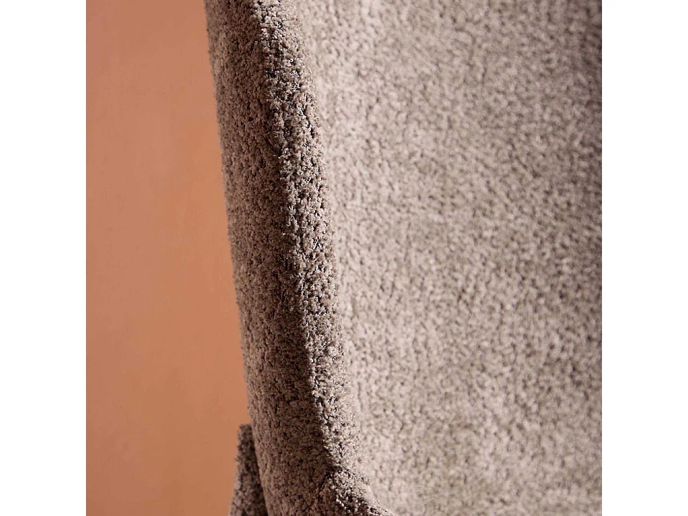 Chaise en tissus bouclette Astoria