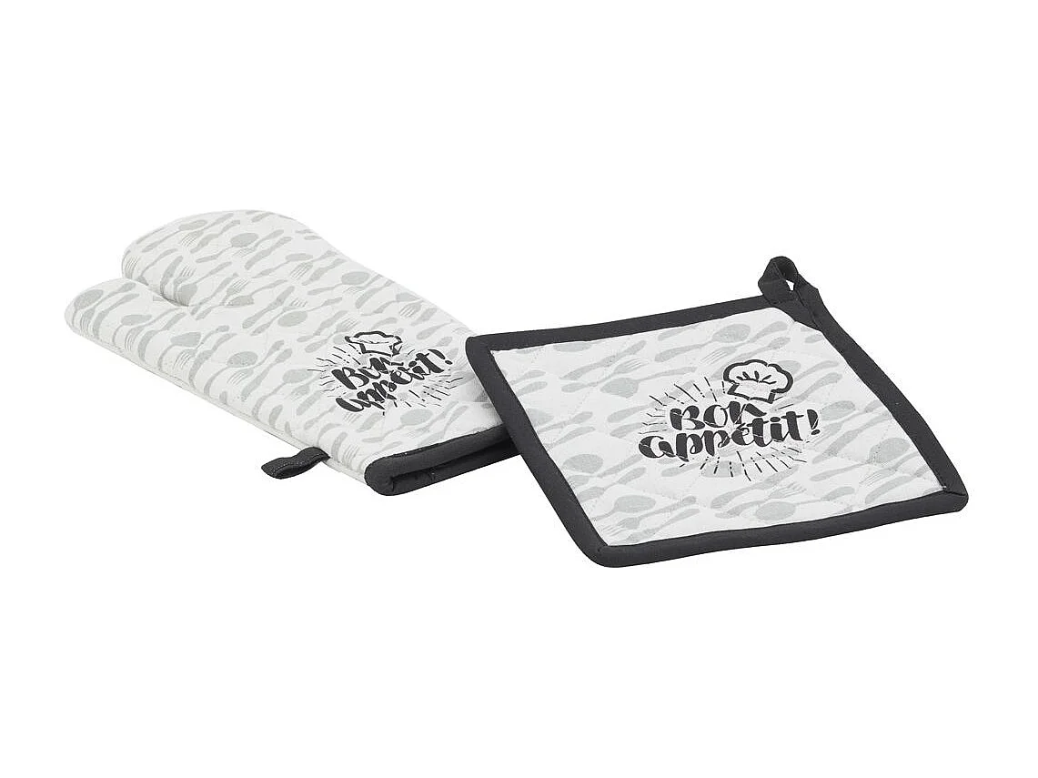 Ensemble gant et manique Bon appétit