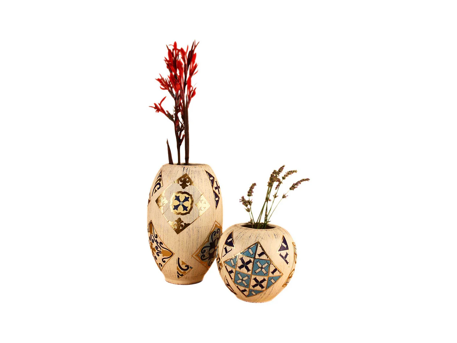 Vase en céramique Livia (Lot de 2)