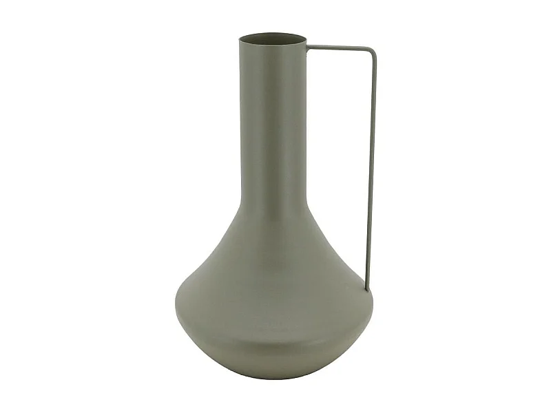 Vase en métal MELTIK Kaki