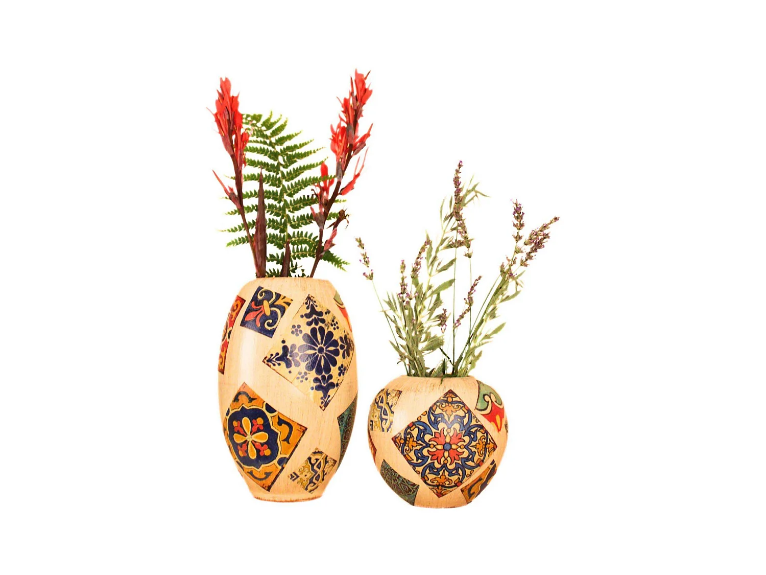 Vase en céramique Bari (Lot de 2)