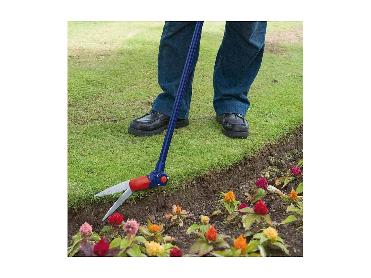 Cisaille à gazon lame droite 180° emmanchée