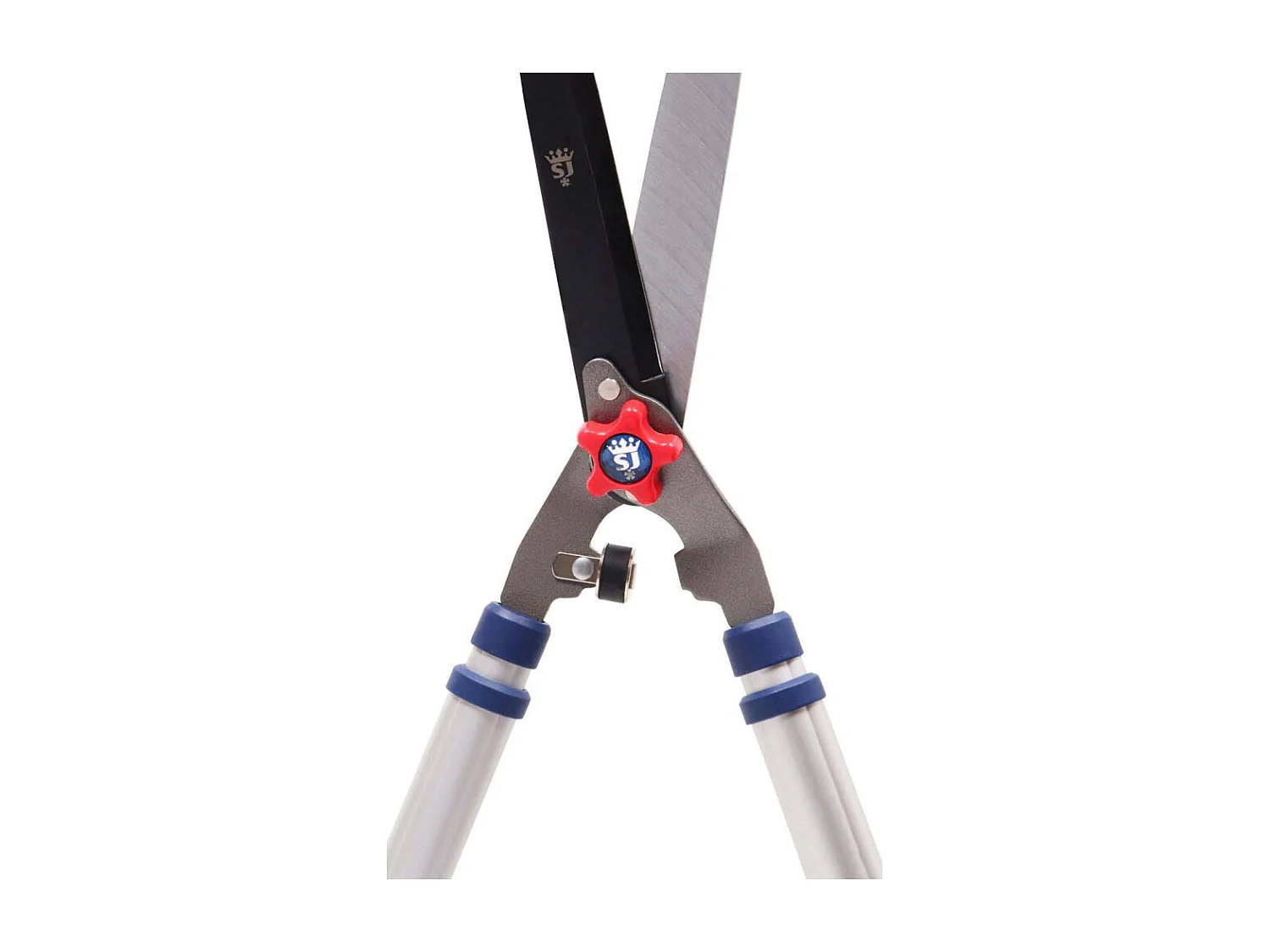 Cisaille à haies manche télescopique lames droites