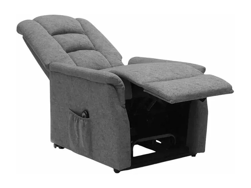 Emma Plus Stoff 2-motoriger elektrischer Liftsessel für ältere Menschen - Grau