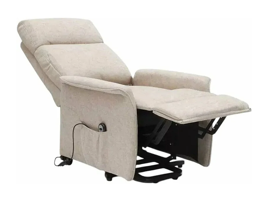 Poltrona relax elettrica reclinabile con sollevatore e ruote Horizon