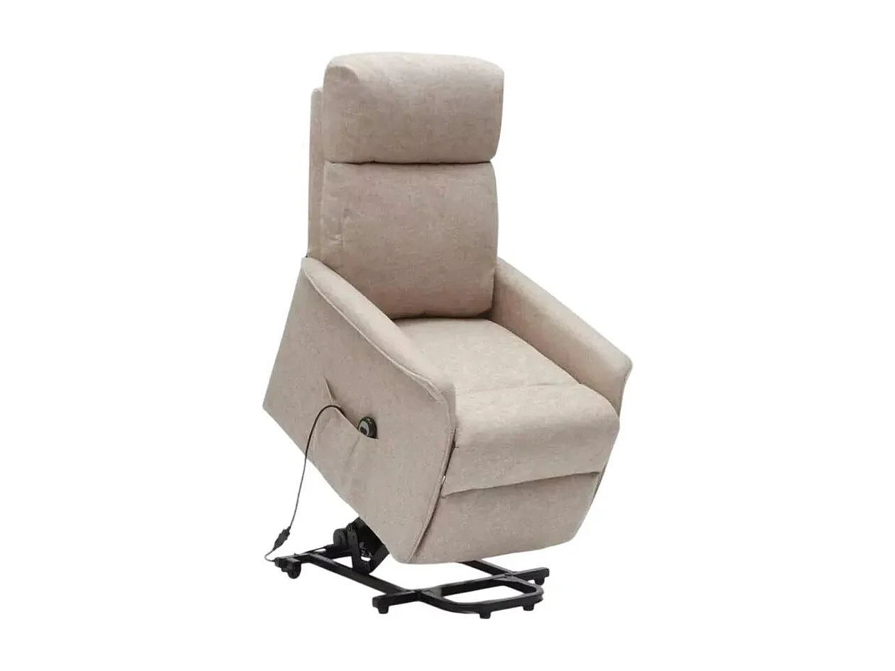 Poltrona relax elettrica reclinabile con sollevatore e ruote Horizon