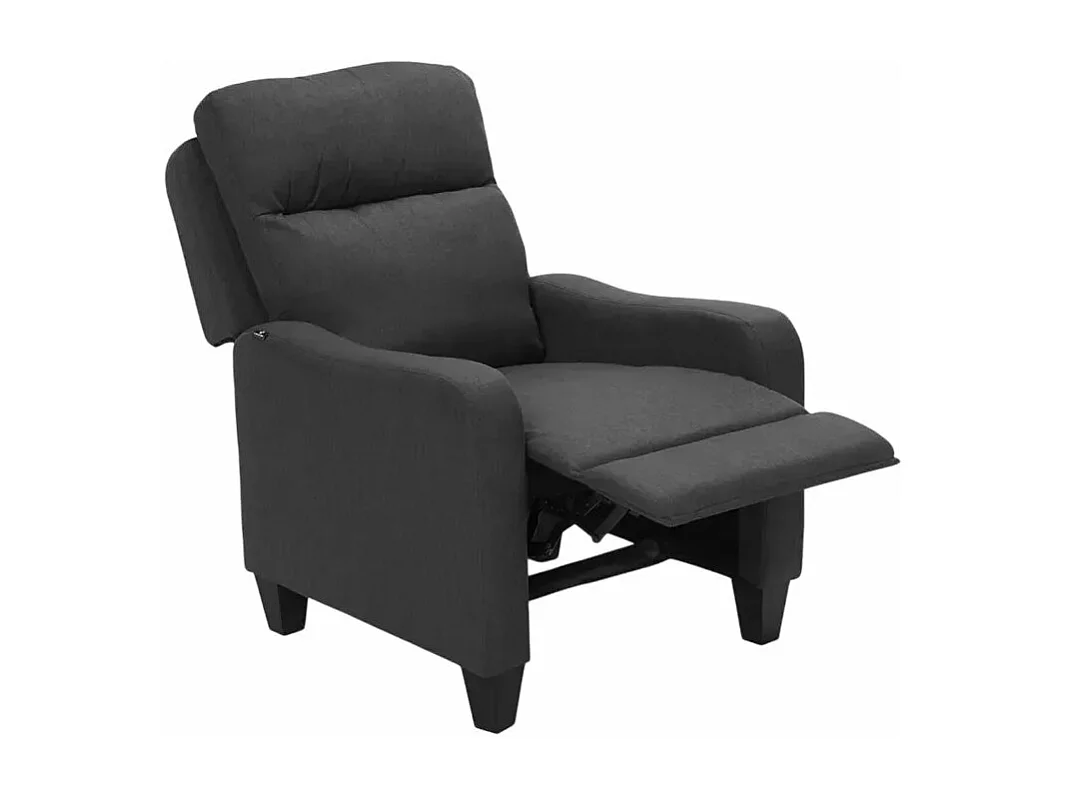 Poltrona reclinabile poggiapiedi in tessuto design moderno Betelgeuse