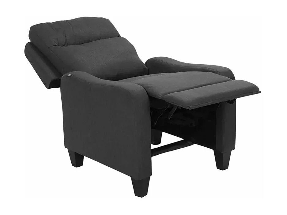 Poltrona reclinabile poggiapiedi in tessuto design moderno Betelgeuse