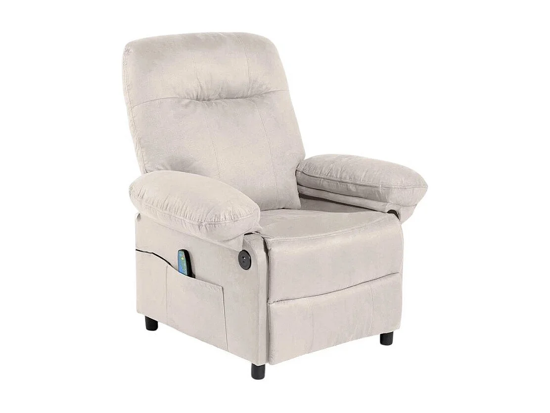 Poltrona relax elettrica massaggiante con ruote e USB Arcturus