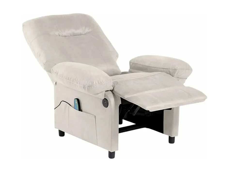 Poltrona relax elettrica massaggiante con ruote e USB Arcturus