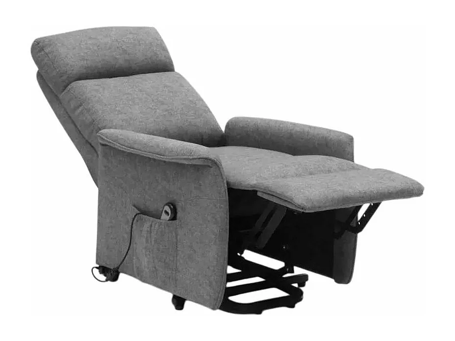 Poltrona relax elettrica reclinabile con sollevatore e ruote Horizon