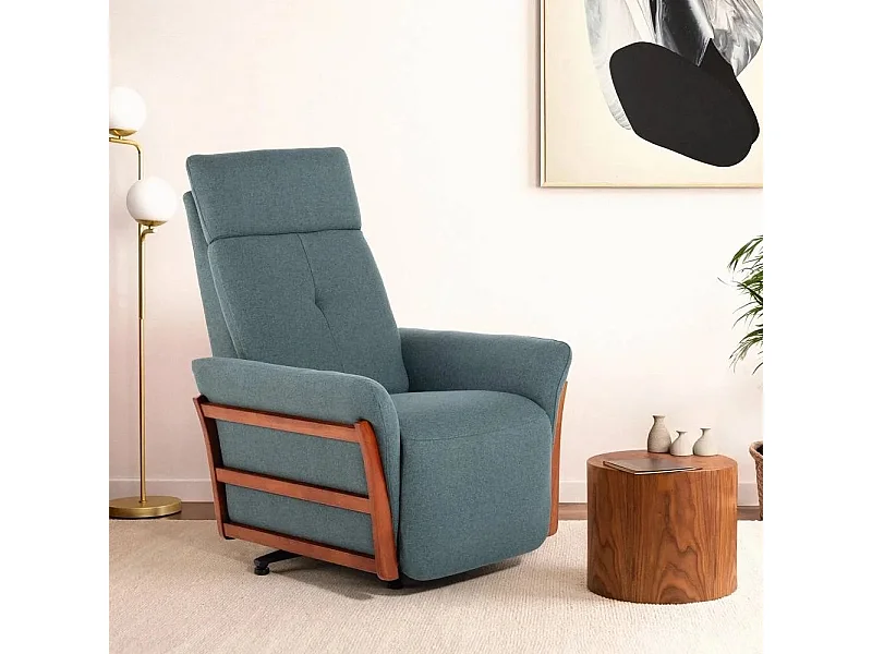 Poltrona reclinabile dal design moderno per soggiorno e ufficio Eros