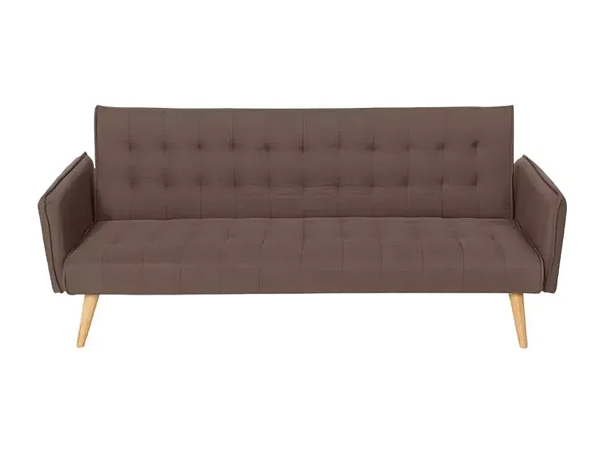 Divano 3 posti convertibile clic clac tessuto reclinabile Kauri