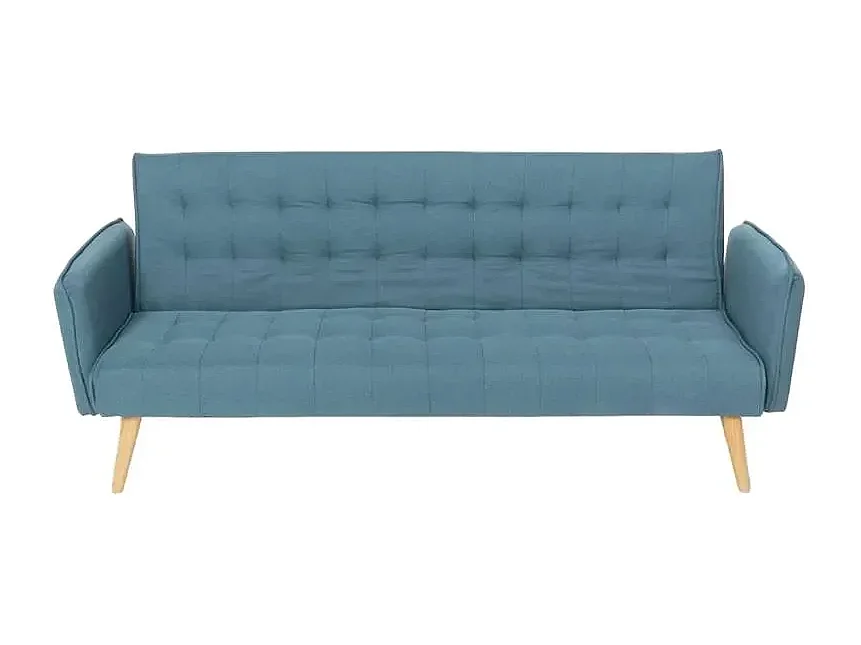 Malibu 3-Sitzer Clic Clac Schlafsofa im nordischen Design - Blau