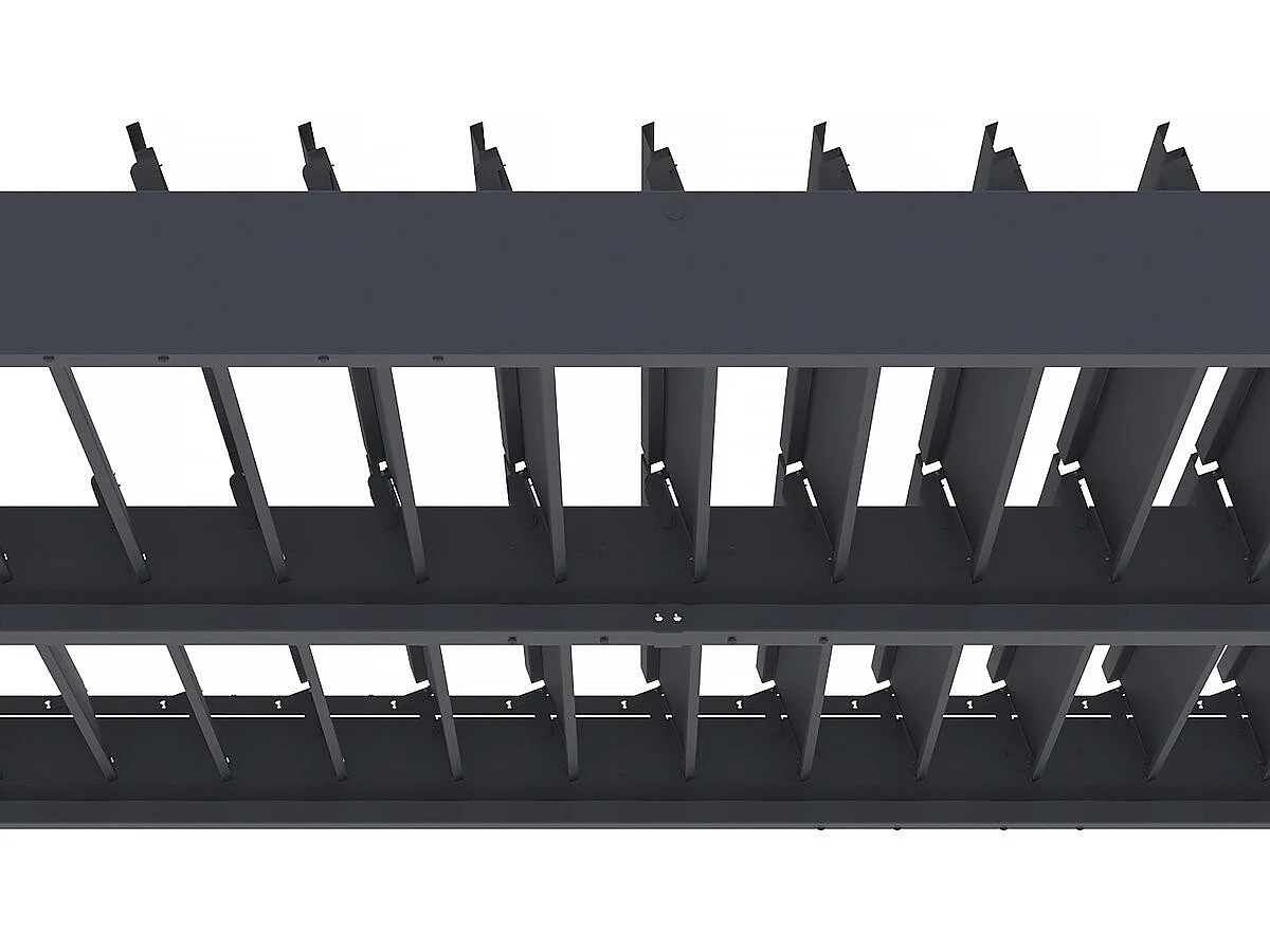 Pergola bioclimatique en aluminium "Windsor" - 3 x 4 m - Anthracite