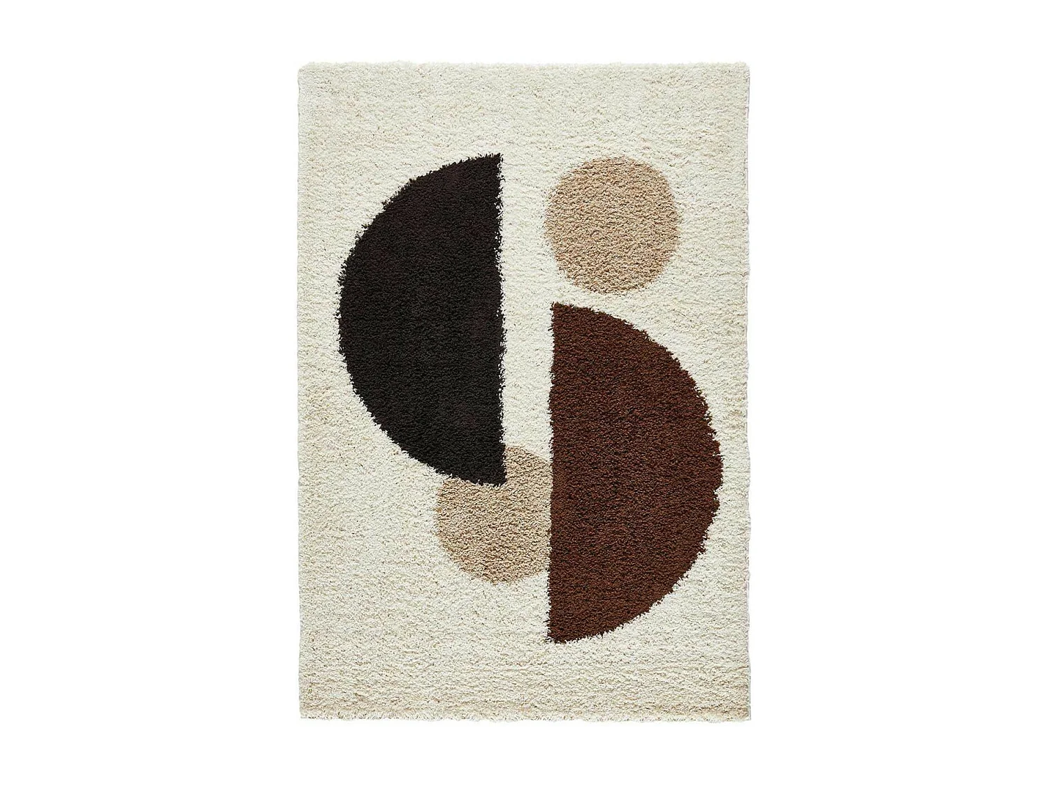 Tapis intérieur en polypropylène Vivara 1064 marron 80 x 140 cm