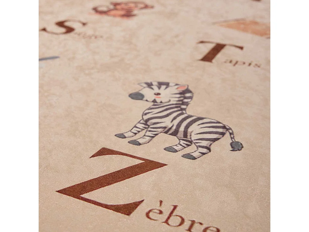 Tapis intérieur à poils courts Alix 736 beige 160 x 230 cm