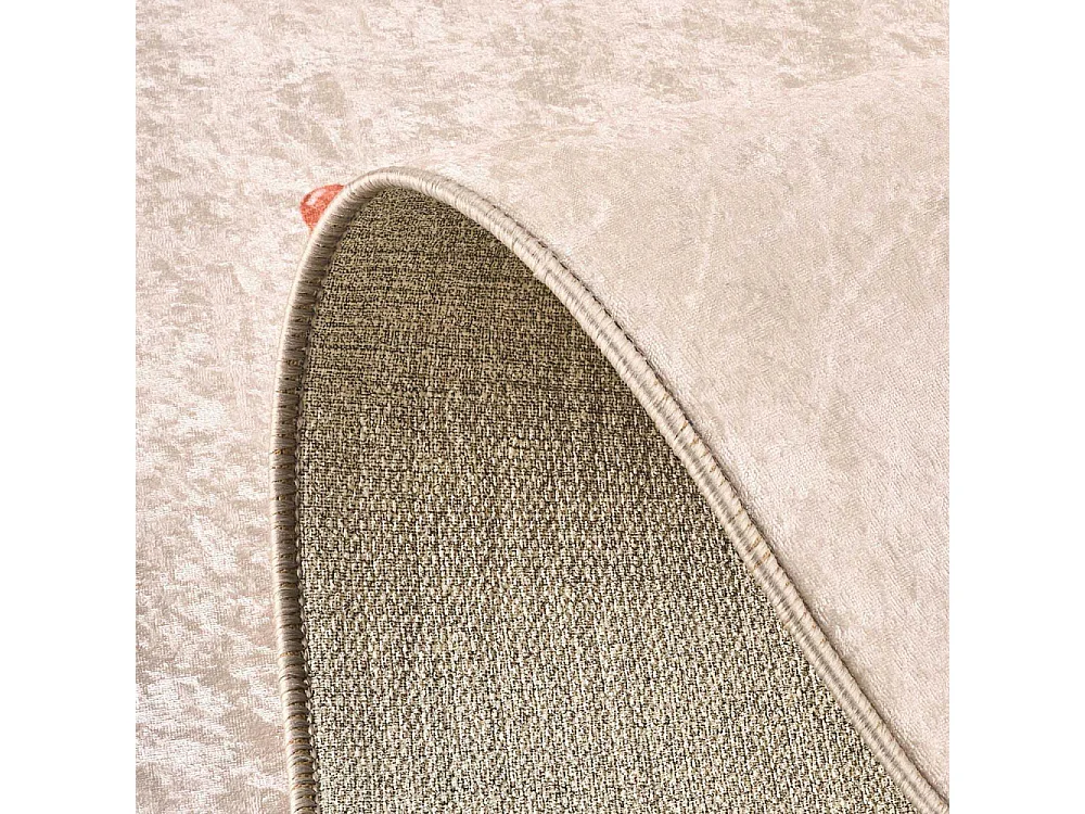 Tapis intérieur à poils courts Alix 736 beige 80 x 150 cm