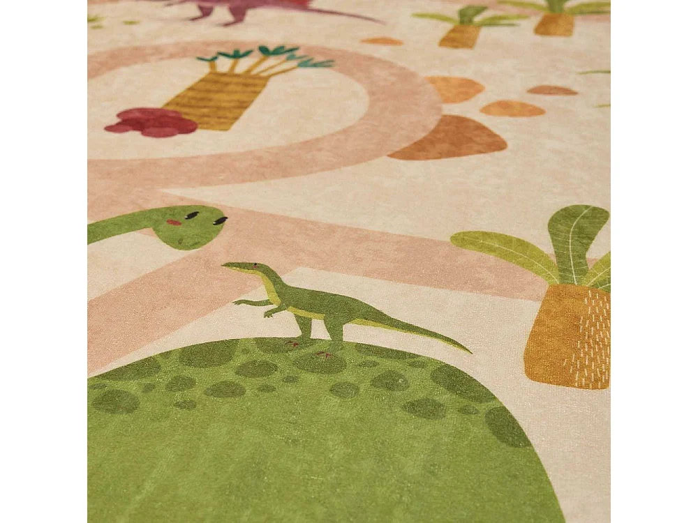 Tapis intérieur à poils courts Alix 737 beige 120 x 160 cm