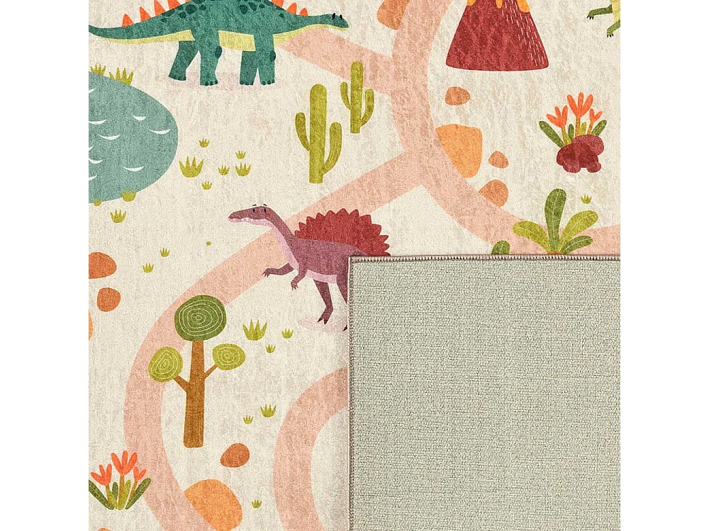 Tapis intérieur à poils courts Alix 737 beige 120 x 160 cm