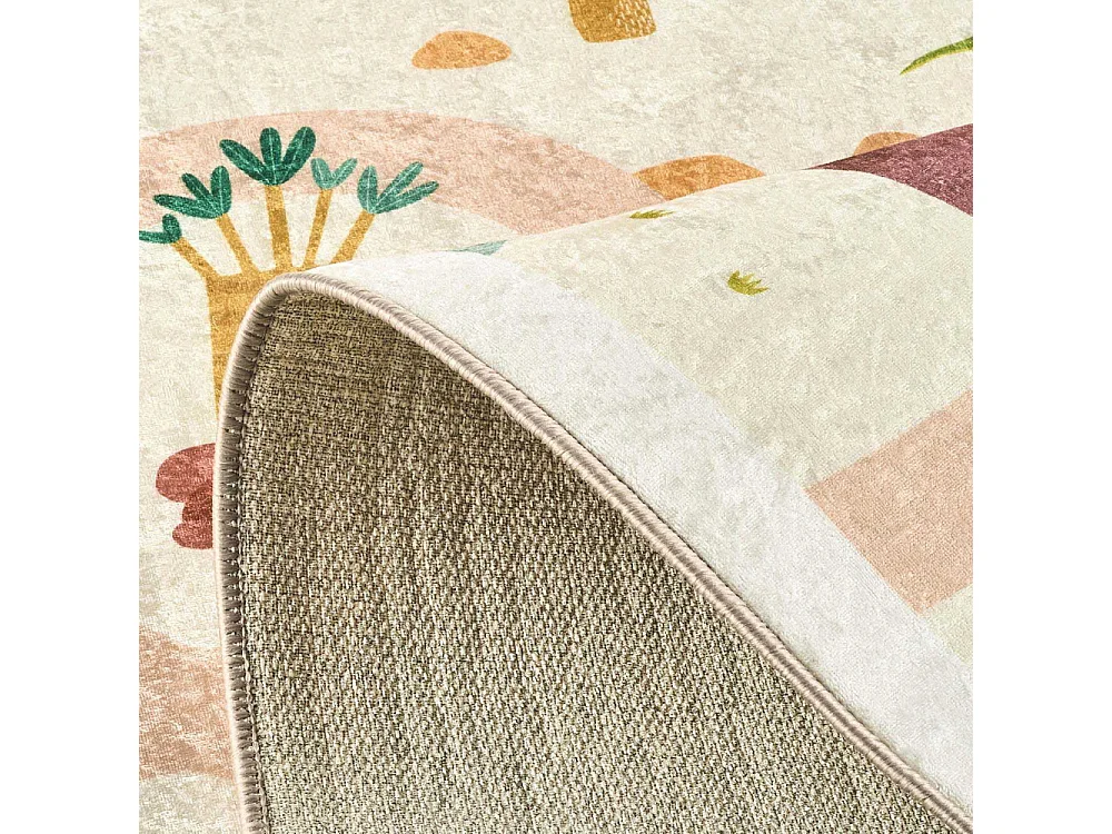 Tapis intérieur à poils courts Alix 737 beige 160 x 230 cm