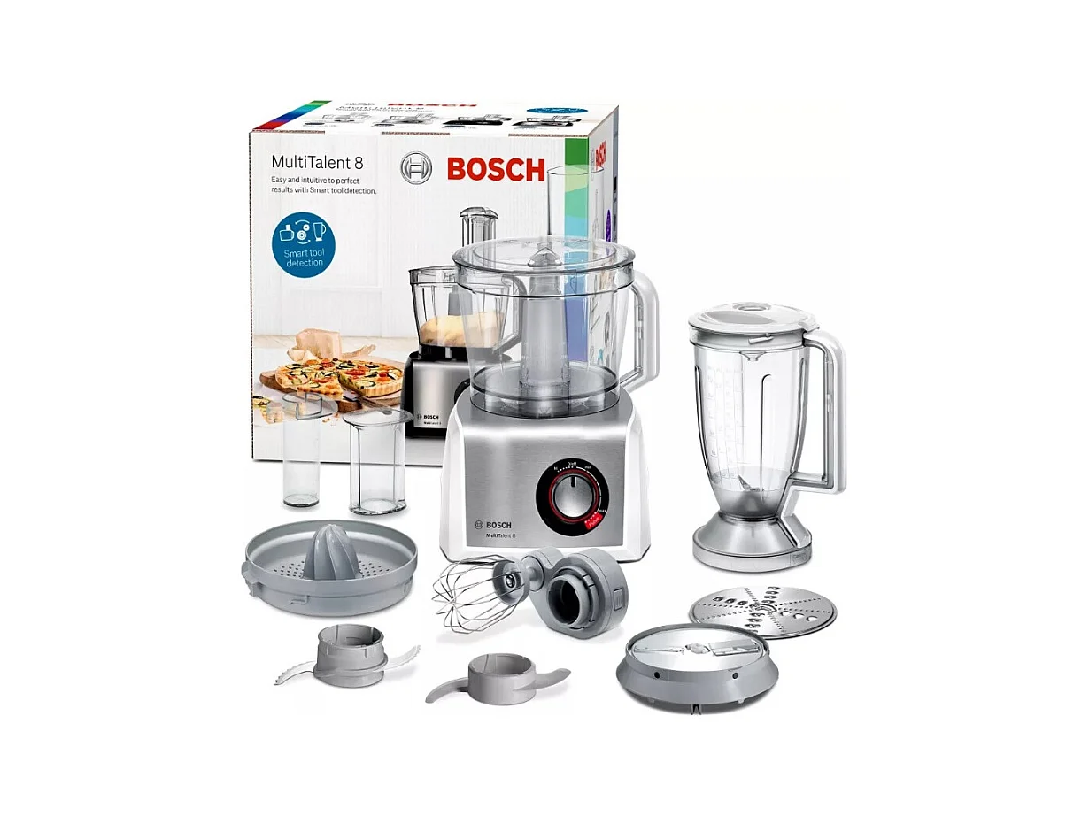 Robot multifonctions Bosch 3.9l 1250w blanc - B1EMC812S8
