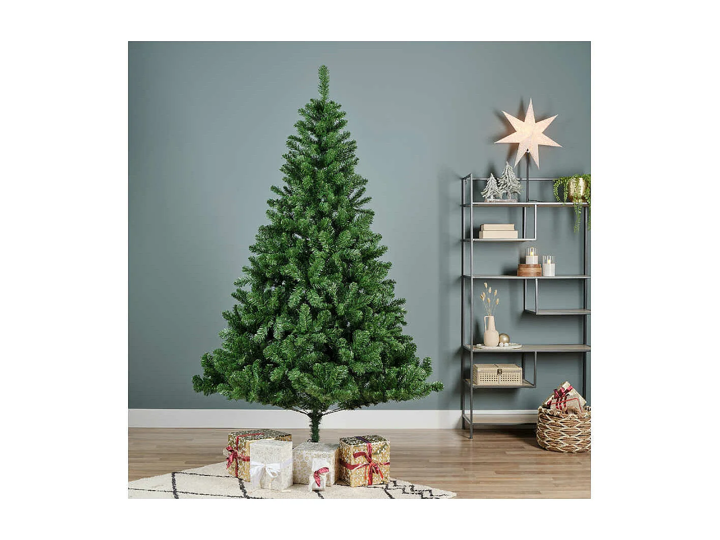 Sapin vert artificiel Impérial - Hauteur 2,10 m