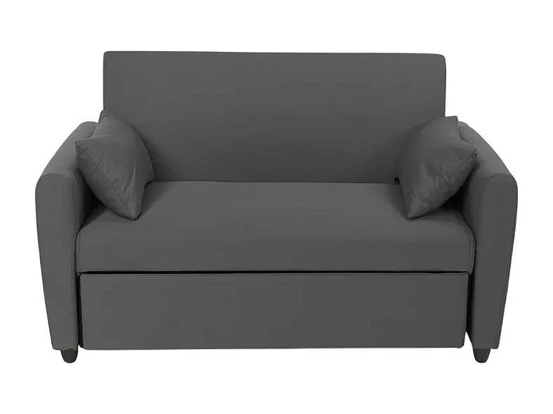 Canapé transformable 2 places en tissu design moderne Alloro