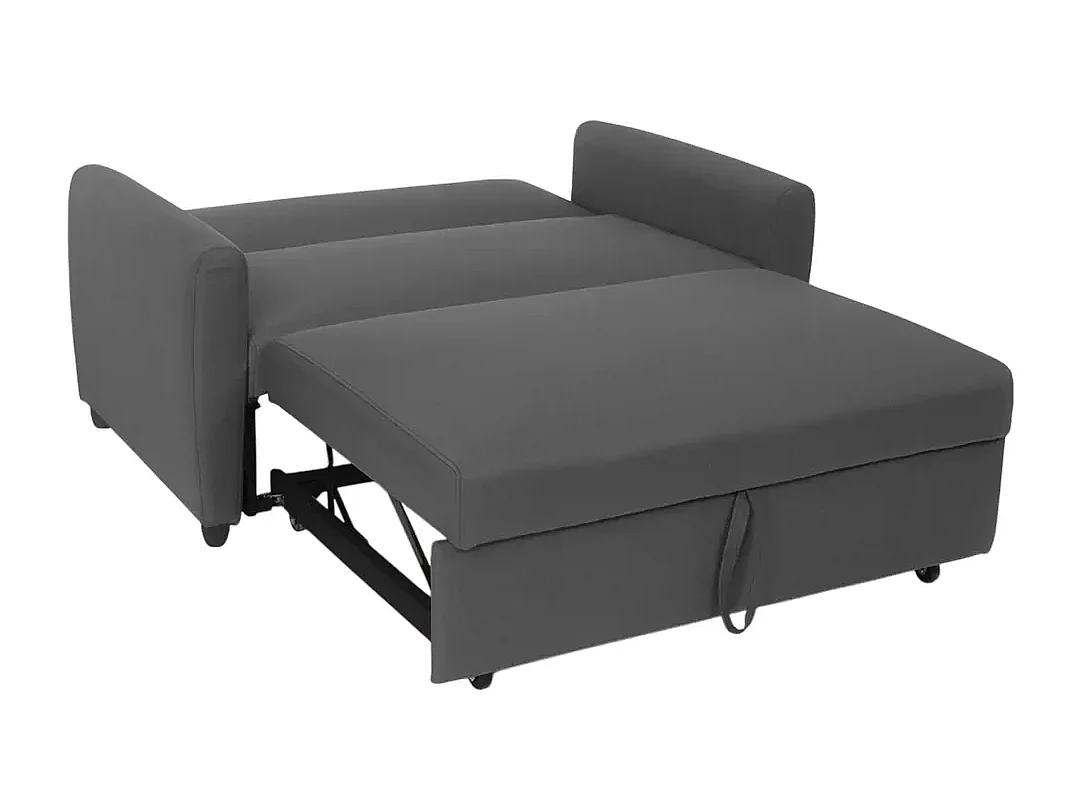 Canapé transformable 2 places en tissu design moderne Alloro