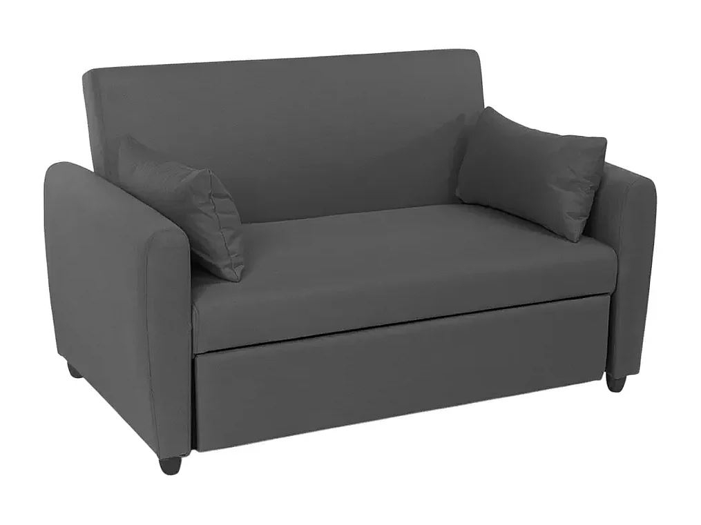 Canapé transformable 2 places en tissu design moderne Alloro