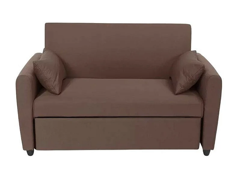 Canapé transformable 2 places en tissu design moderne Alloro