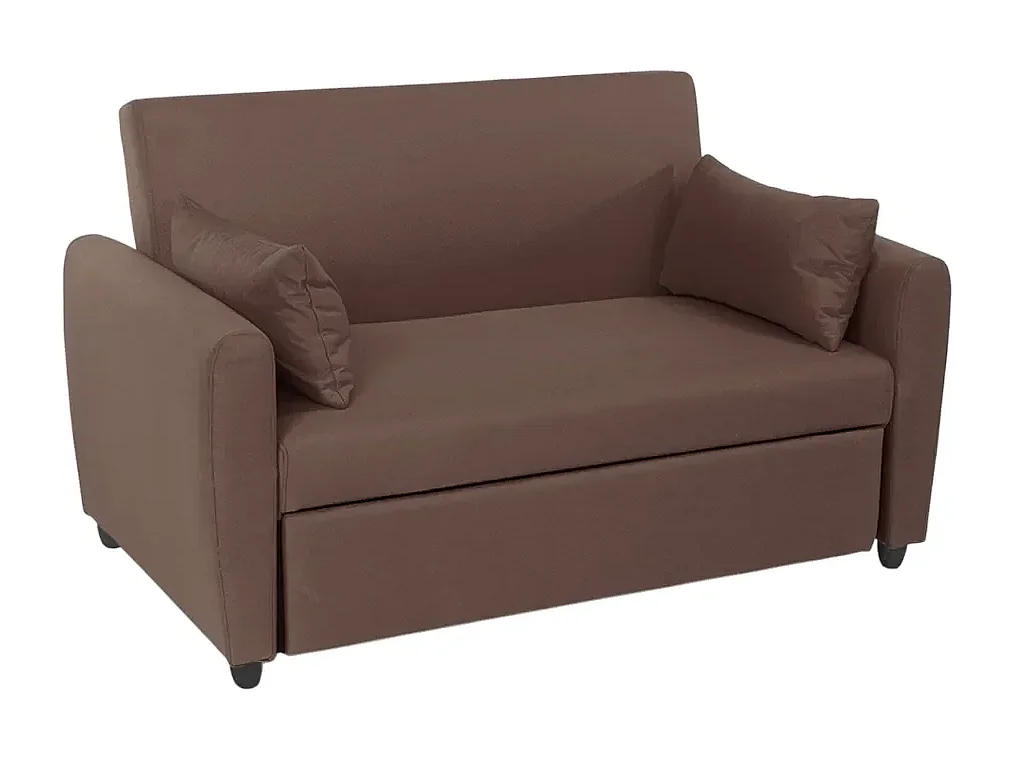 Canapé transformable 2 places en tissu design moderne Alloro