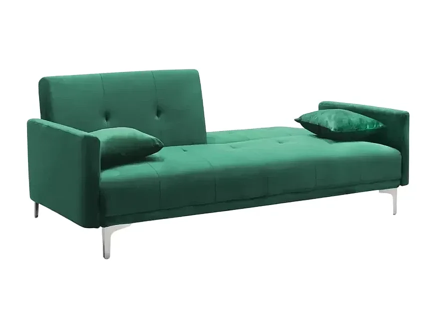 Canapé 3 places clic-clac en velours design moderne Catalpa
