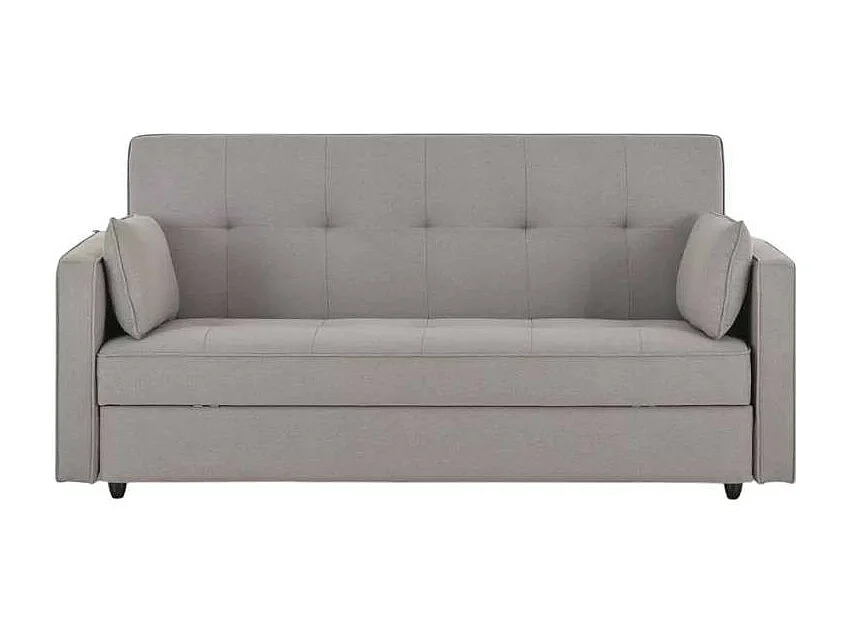 Divano letto 2 posti clic-clac tessuto contenitore 185 x 90 Roverella