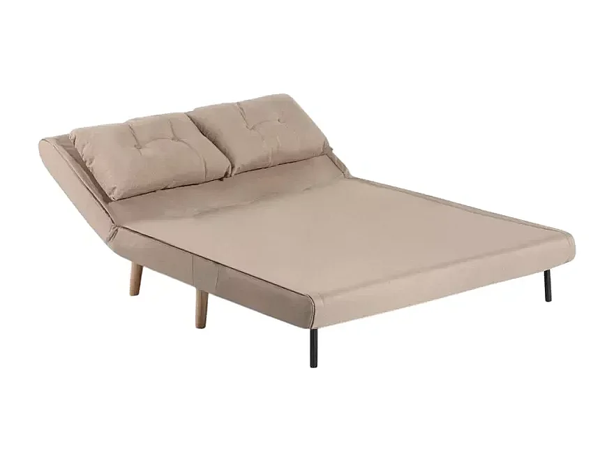 Canapé 2 places style scandinave en tissu Noce