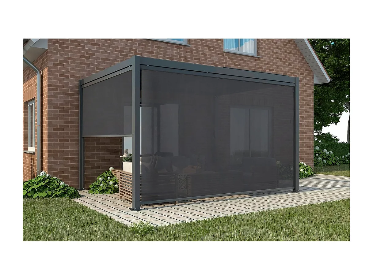 Store für Pergola - 277 x 204 cm - Anthrazitgrau