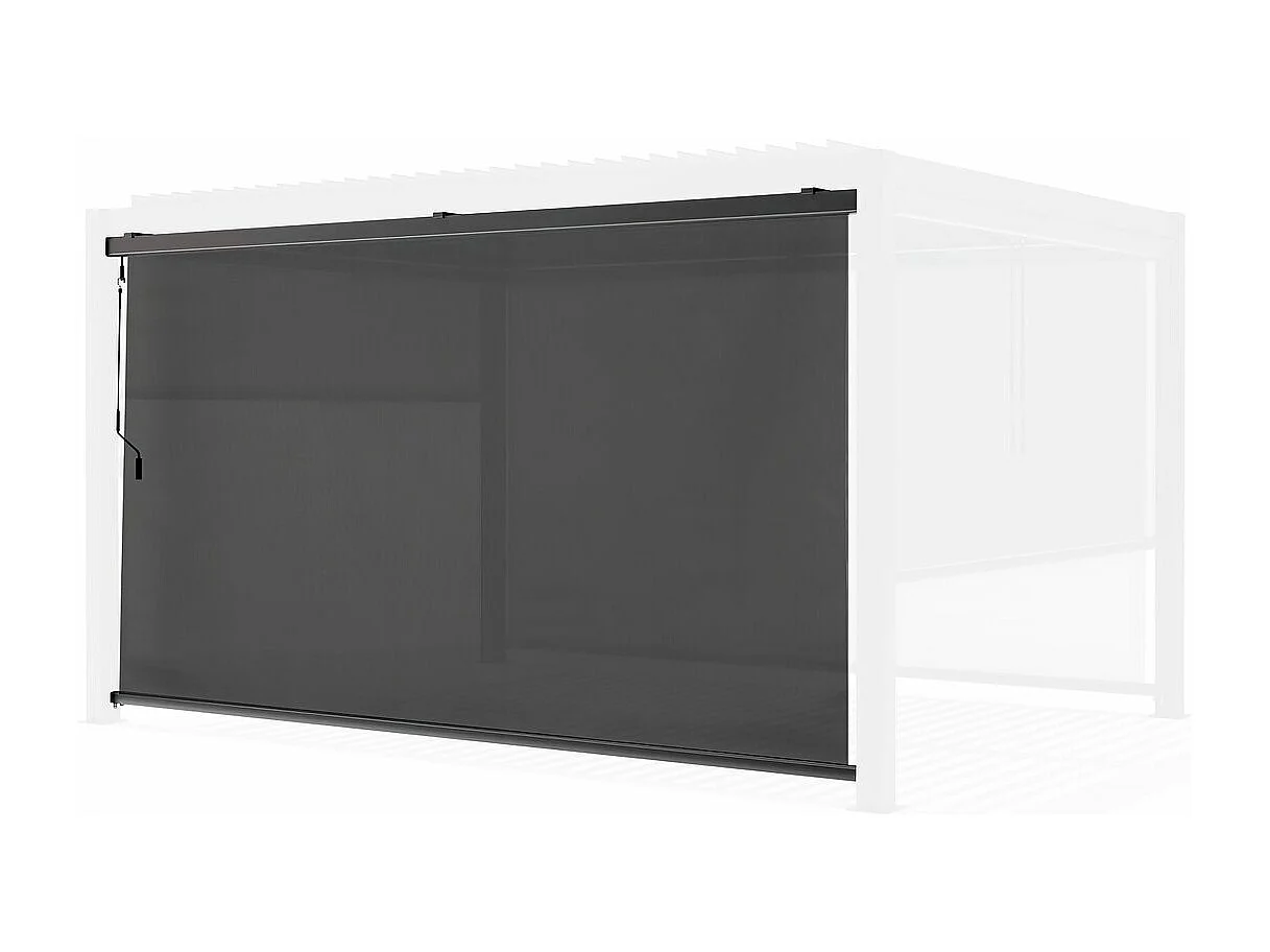 Tenda a rullo Pergola - 370 x 204 cm - Antracite