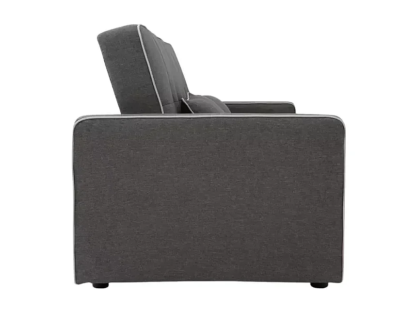 Divano letto 2 posti clic-clac tessuto contenitore 185 x 90 Roverella