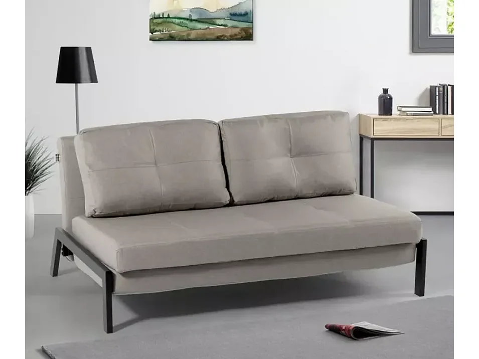 Divano letto 2 posti in tessuto design moderno per soggiorno Tamerice