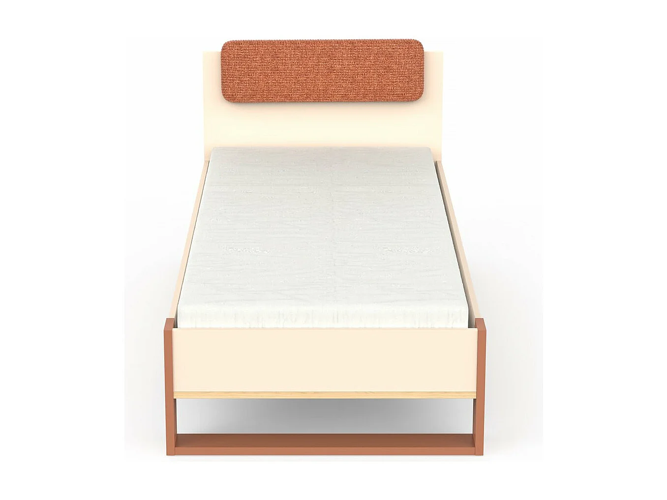 Cama infantil "Camillia" Terracota 90 x 200 cm Plataforma em Madeira de Alta Qualidade