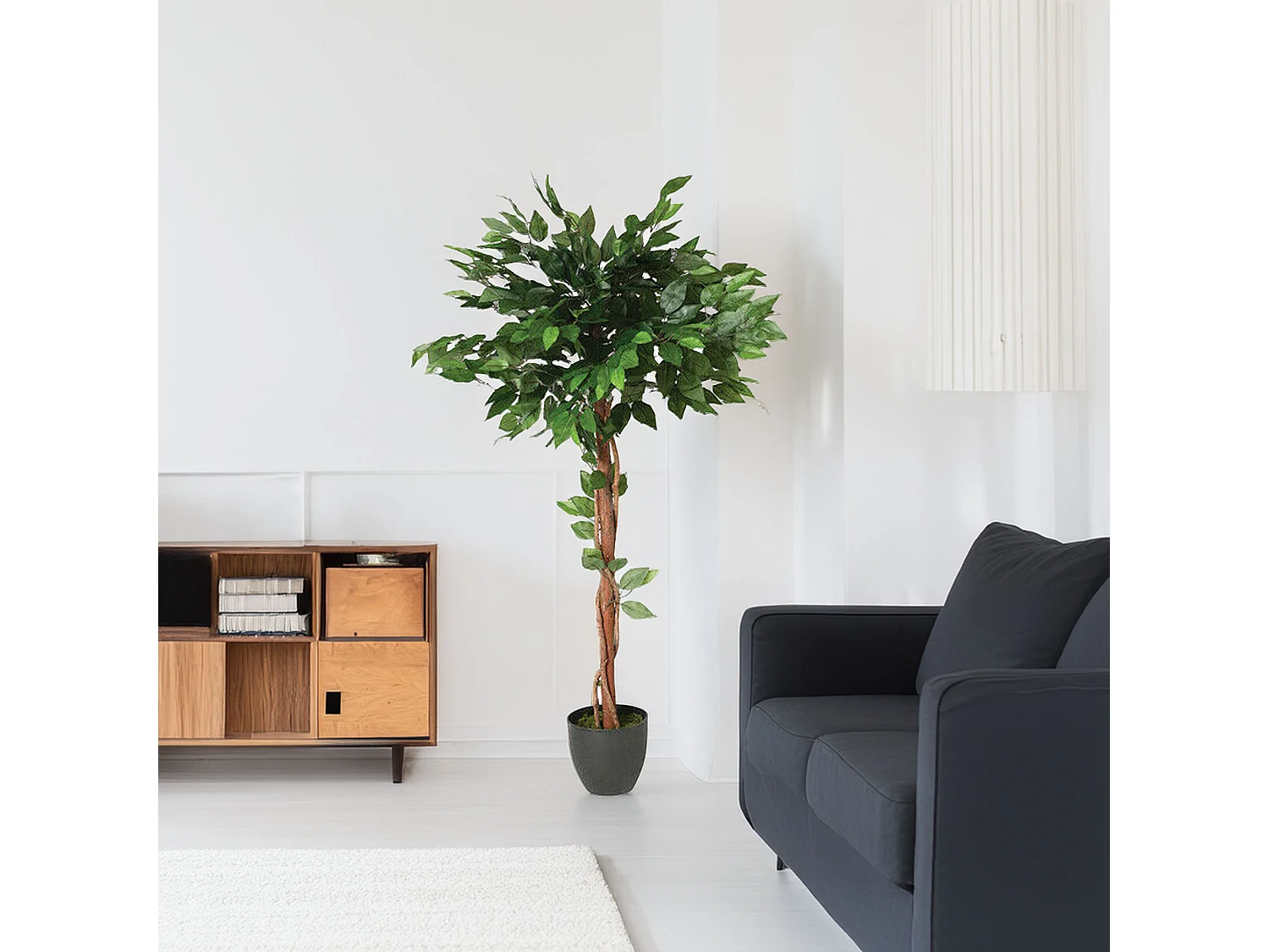 WELL HOME - Ficus artificiel en pot