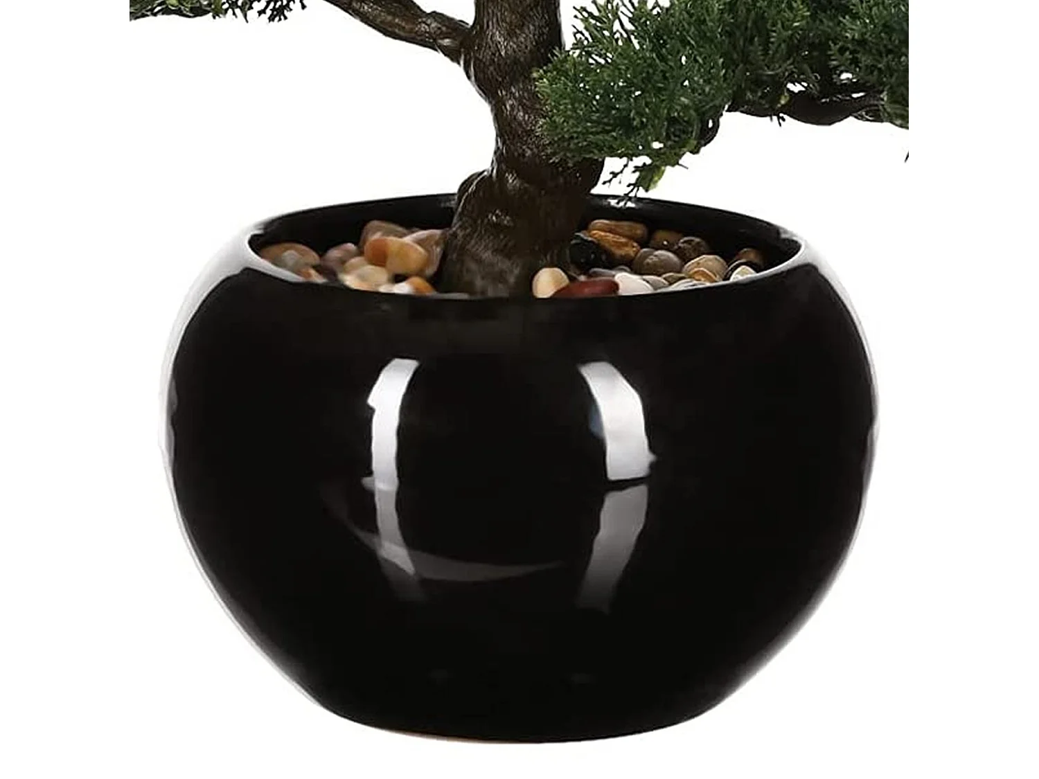 WELL HOME - Bonsaï artificiel en pot en céramique