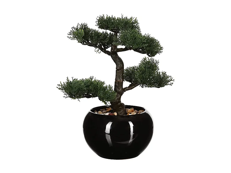 WELL HOME - Bonsaï artificiel en pot en céramique