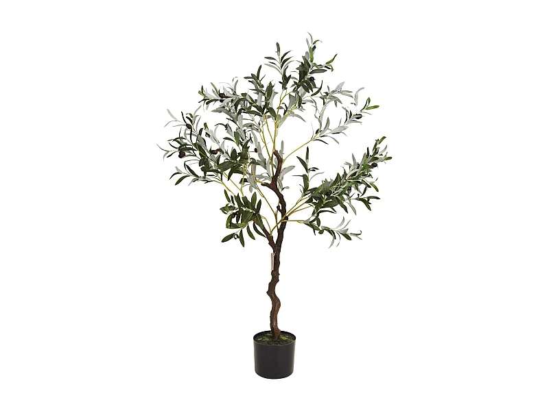 Well Home Olivier artificiel en pot noir H.116cm