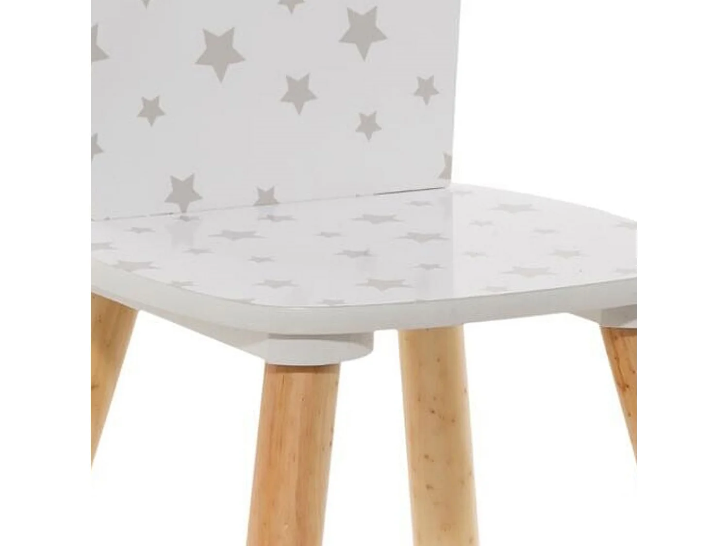 WELL HOME - Chaise enfant "Dulzura" avec imprimés 32x31,5x50cm