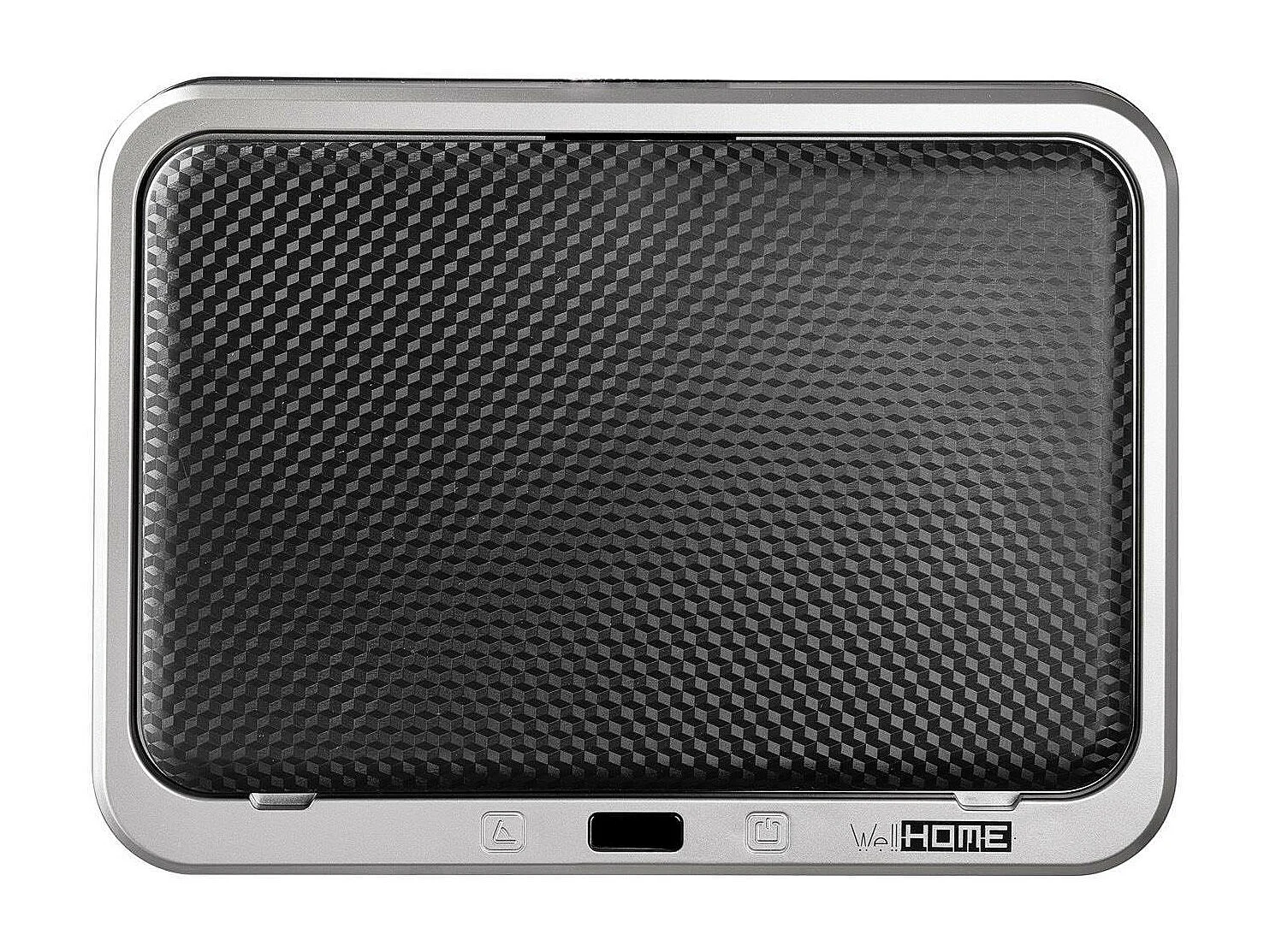 WELL HOME - Poubelle de Recyclage Intelligente à Ouverture Automatique et Contact Manuel 15L+15L 35,5x26x60cm Couleur Gris